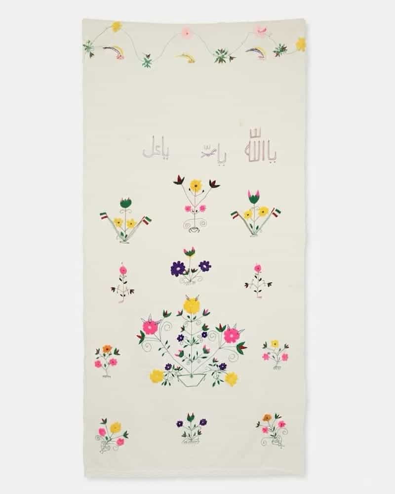 پرده گلدوزی خراسان کد 300