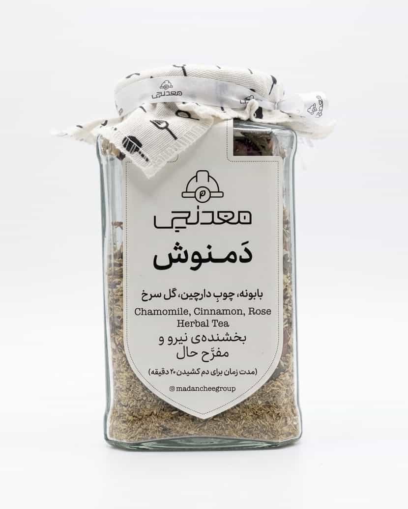 دم نوش بابونه چوب دارچین