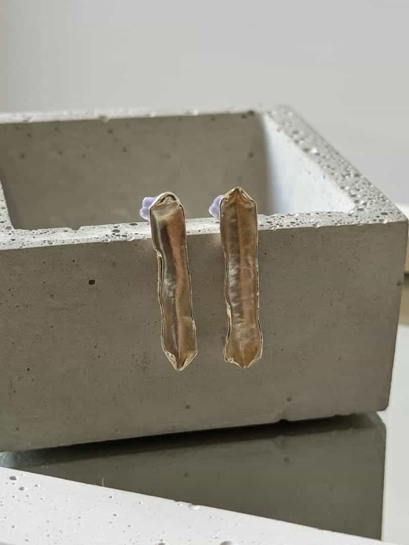 گوشواره بی شکل کد SH - E04 - S