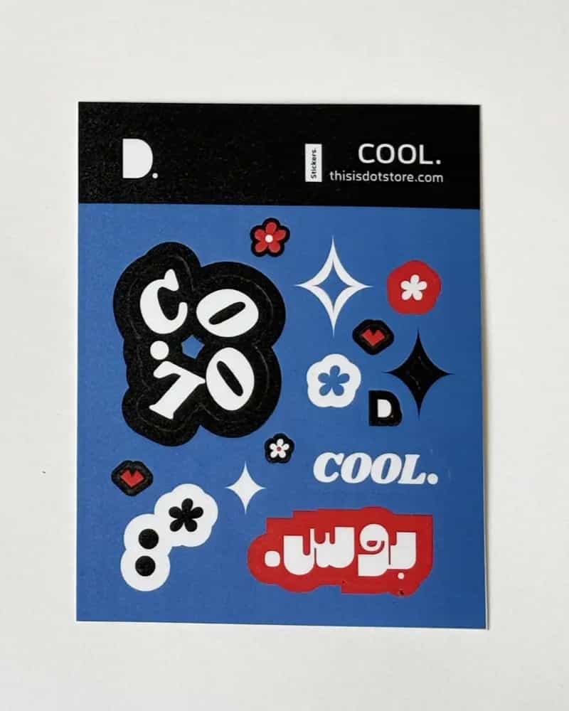 استیکر COOL